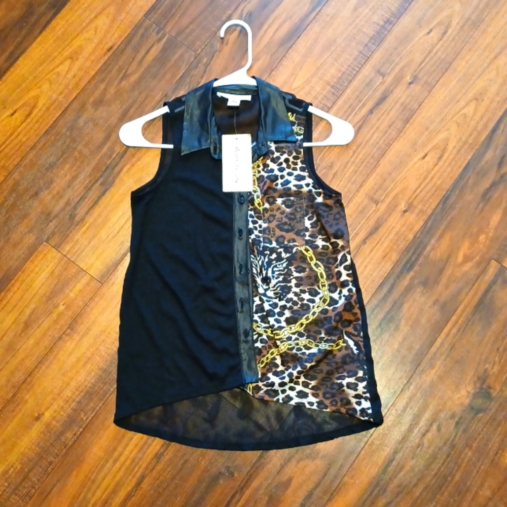 Leopard Blouse